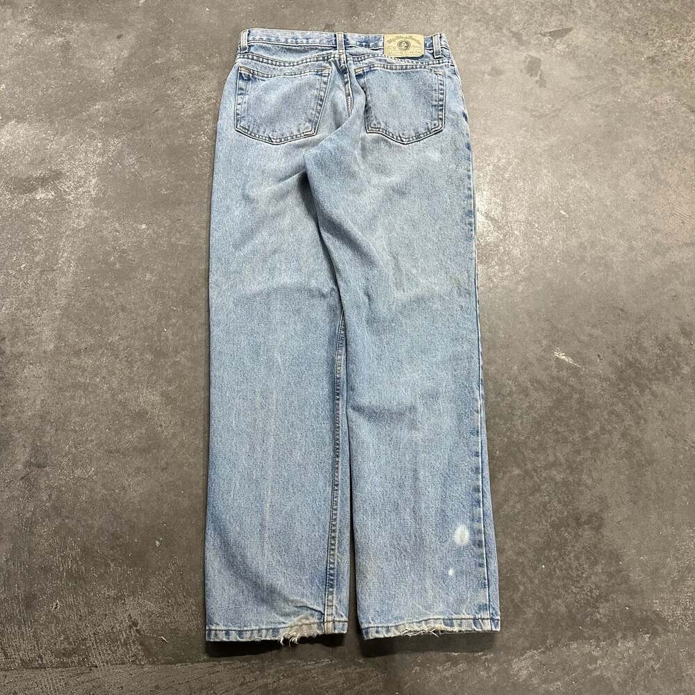 Vintage Y2K Arizona Jeans Baggy Relaxed Wide Leg Skater Denim Size 34